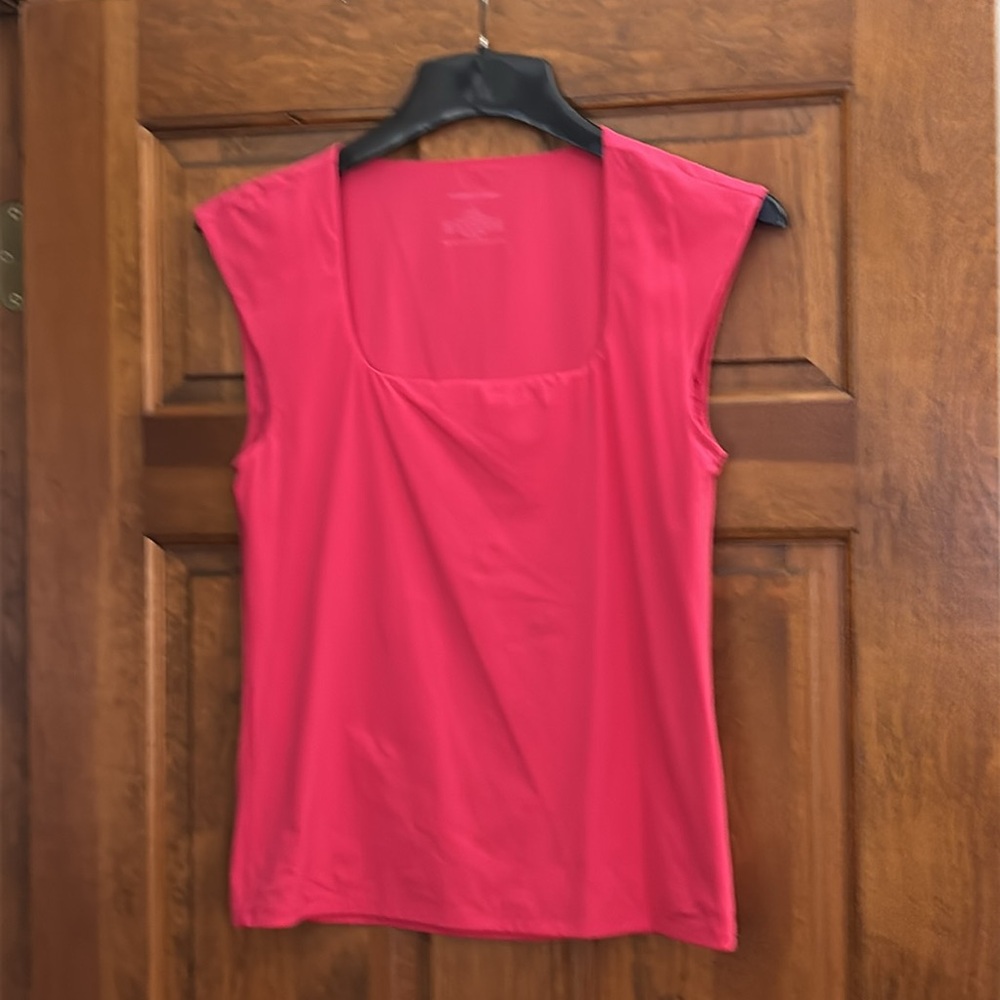 White House Black Market Pink Top